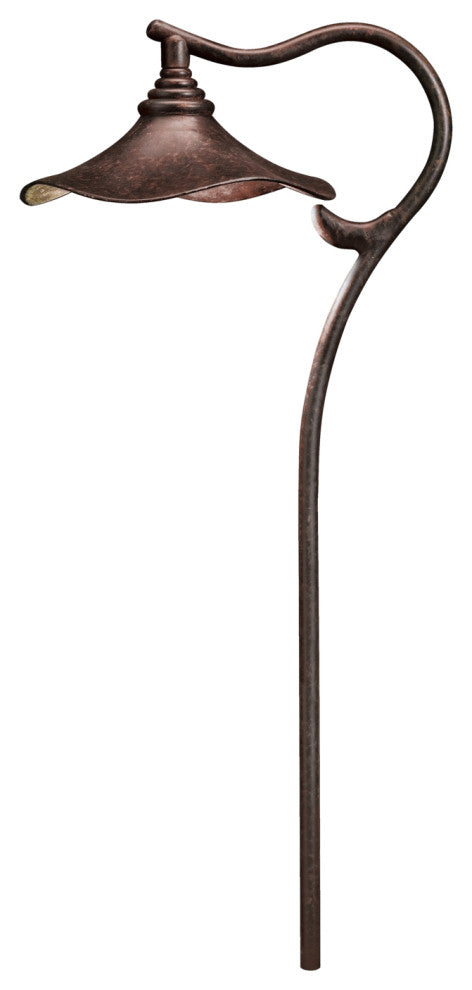 Cotswold 26" Aged Bronze Path and Spread 1--Light 12V