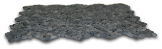 12x12 Natural Stone Sheet with Mesh Backing for Showers, Floors