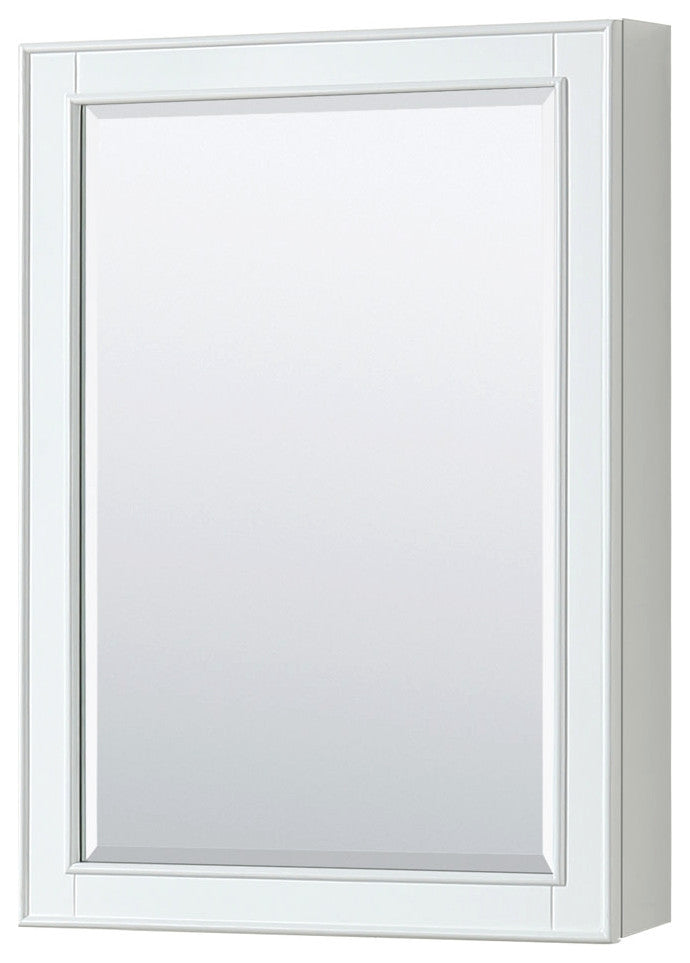 Wyndham Collection WCS202048SCMUNSMED Deborah 48" - White / White Carrara