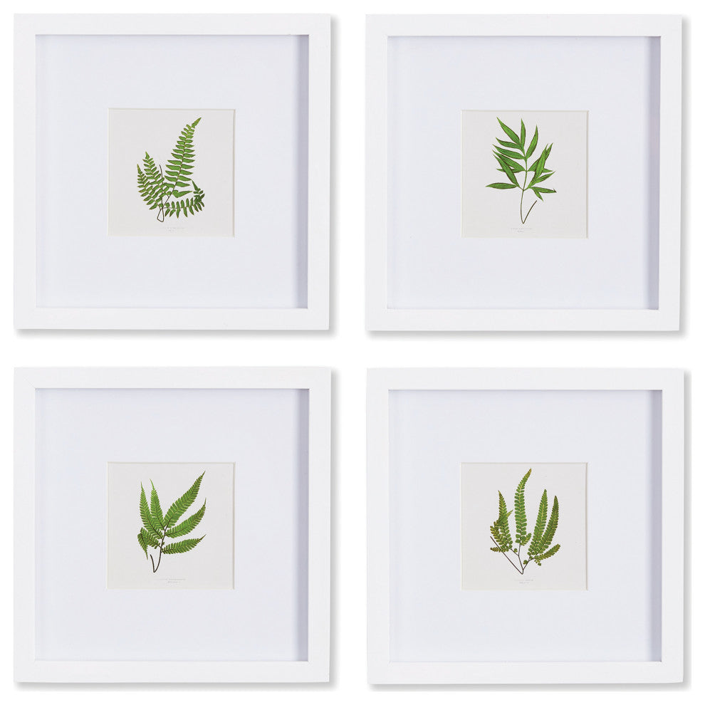 Forest Greenery Petite Prints, Set of 4