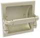 Pipeline Recessed Toilet Paper Holder, Satin Nickel