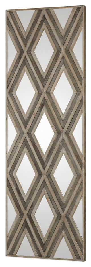 Uttermost Tahira Geometric Argyle Pattern Wall Mirror