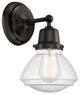INNOVATIONS LIGHTING 623-1W-BK-G324 Olean 1 Light Sconce