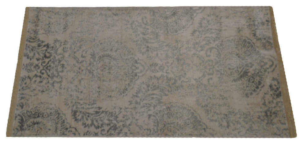 Machine Made Polyester Durable Indoor Outdoor Washable Oriental Pattern Footmat
