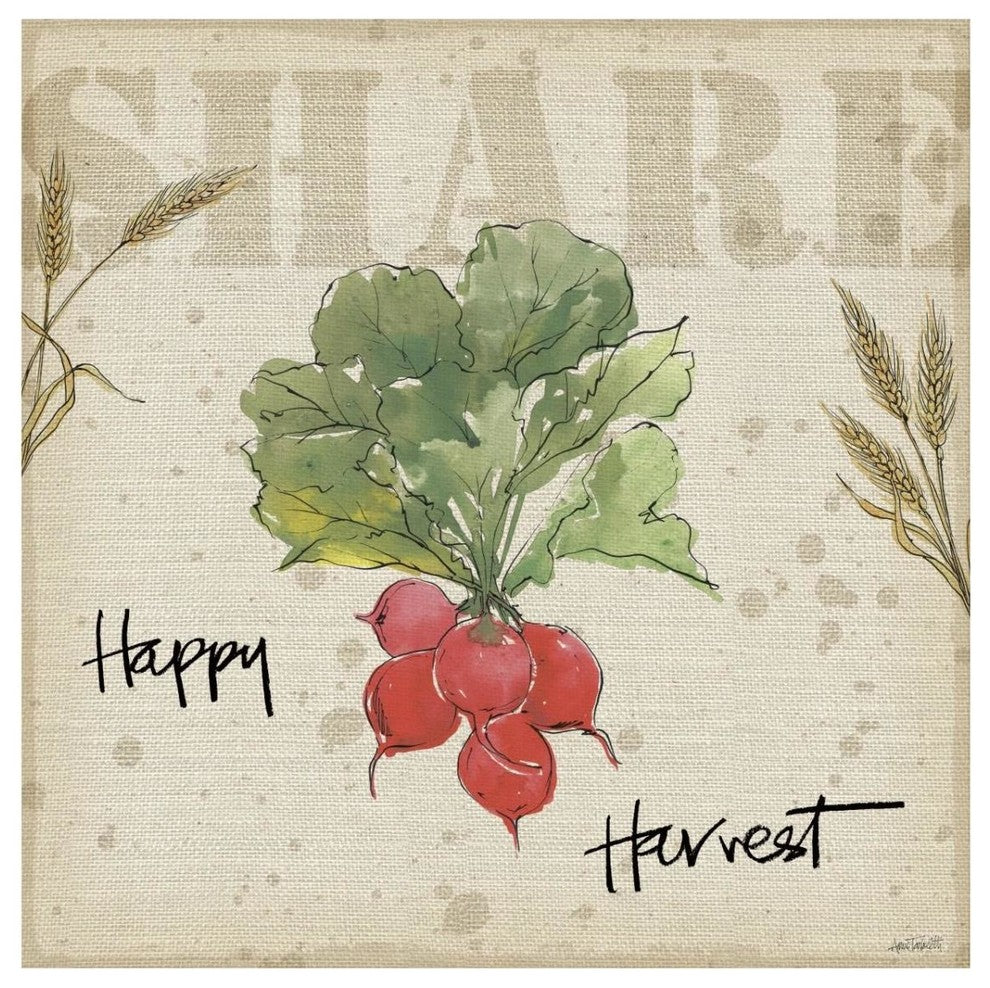 "Farmers Feast Harvest II" Digital Paper Print by Anne Tavoletti, 32"x32"