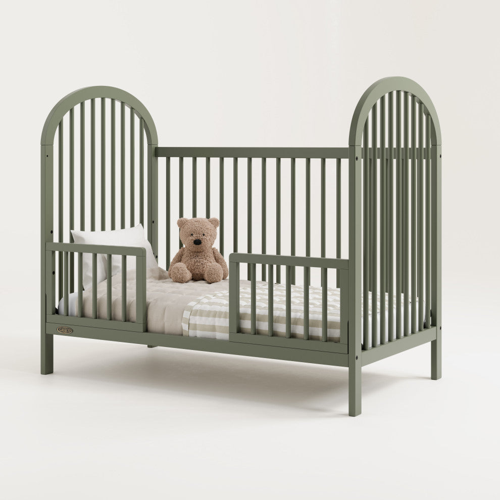 Graco Olivia 3-in-1 Convertible Crib, Olive