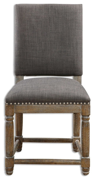 Laurens Gray Accent Chair By Designer Matthew Williams