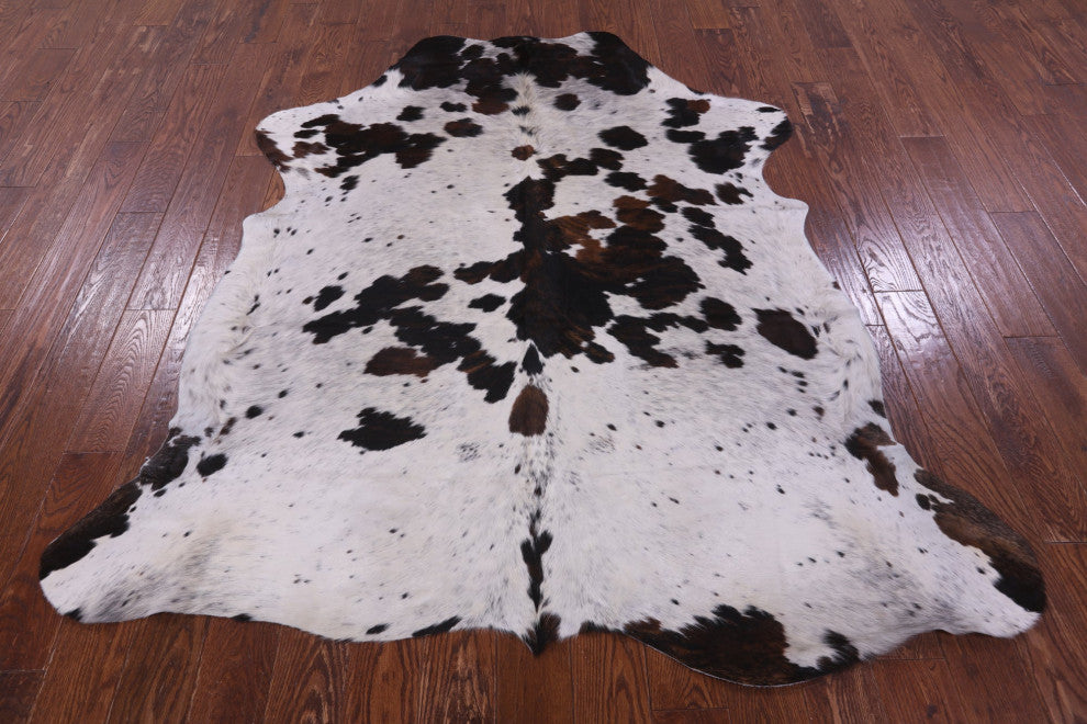 6' 9" X 6' 1" Natural Cowhide Rug C2405