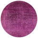 Ahgly Company Indoor Round Mid-Century Modern Area Rugs, 5' Round