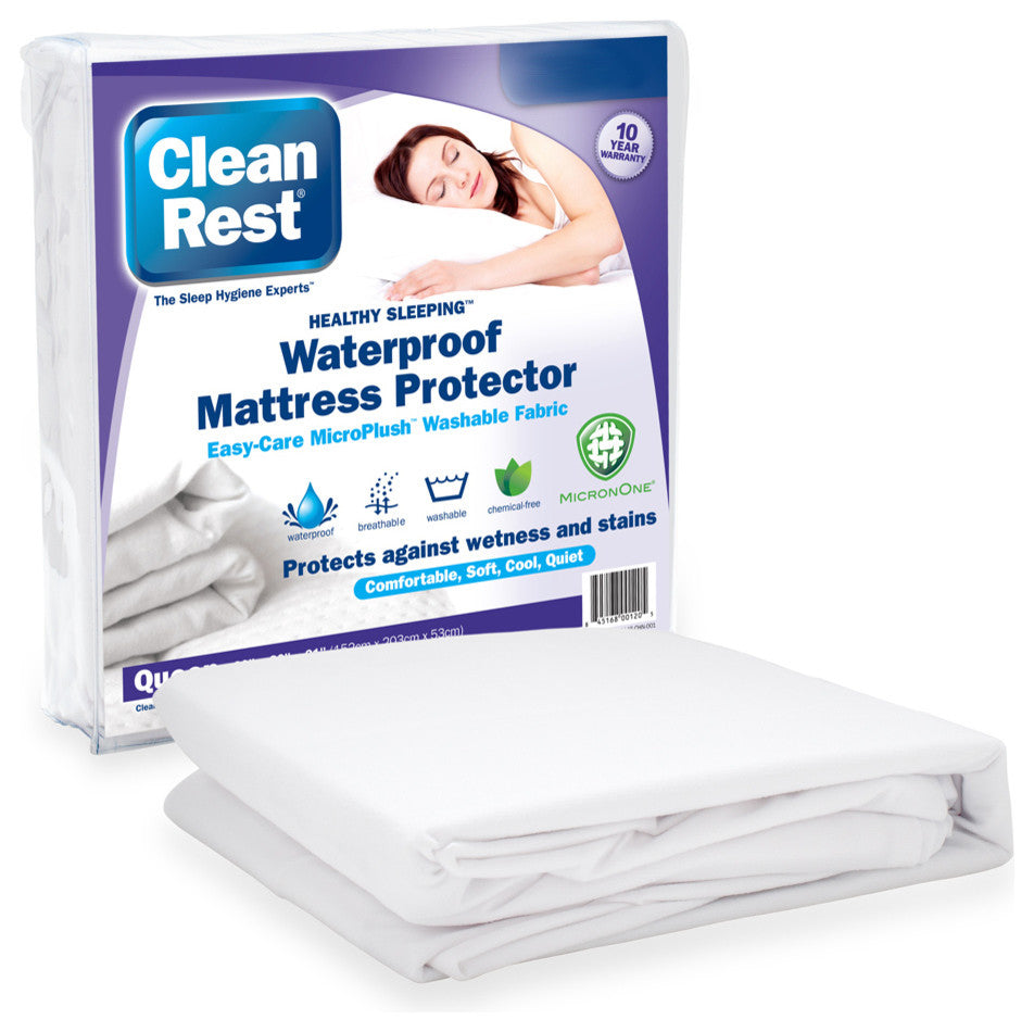 CleanRest Fitted Mattress Protector Hotel King