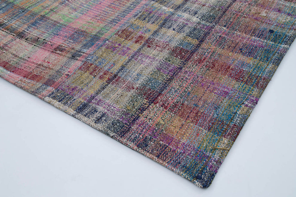 Rug N Carpet - Handmade Anatolian 6' 8'' x 9' 10'' Vintage Patchwork Kilim Rug