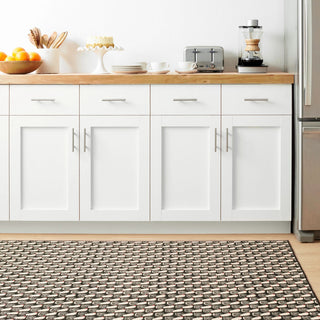 Frances Valentine x Dash & Albert Cockadoodledoo Multi Washable Rug, 2'6" x 8'