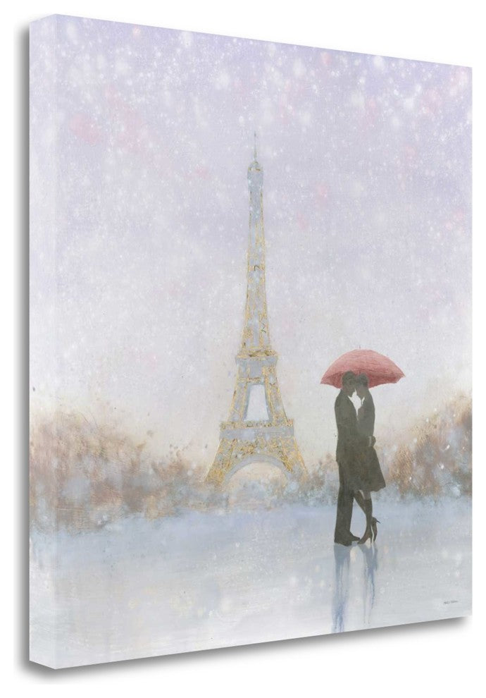 "Eiffel Romance" By Marco Fabiano, Giclee Print on Gallery Wrap Canvas