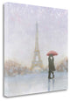 "Eiffel Romance" By Marco Fabiano, Giclee Print on Gallery Wrap Canvas