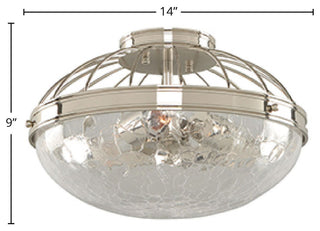Montauk 14 Inch Flush Mount