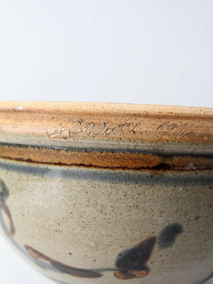 Consigned, Vintage Studio Pottery Bowl
