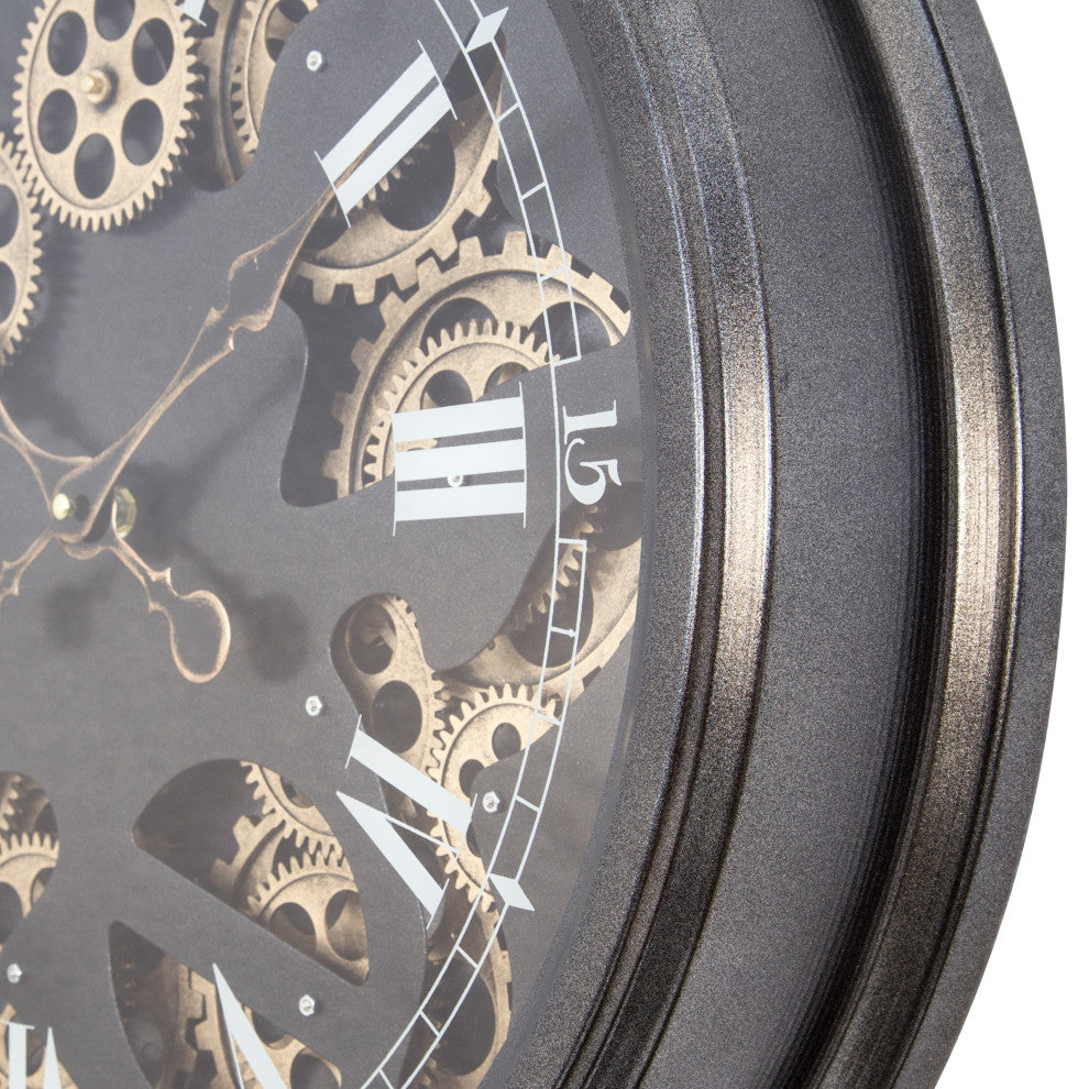 Paris II Gear Clock