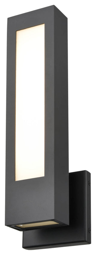 Amster 1-Light LED Module 16" Tall Powder Coated Black Outdoor