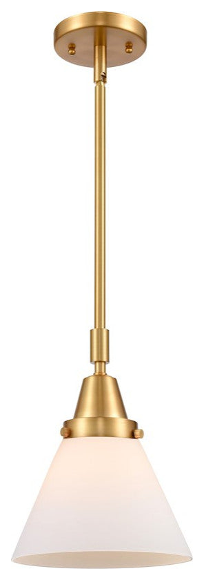 INNOVATIONS LIGHTING 447-1S-SG-G41-LED Large Cone Mini Pendant