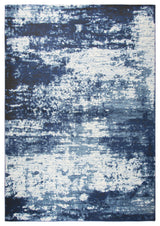 Rizzy Home PN6988 Panache Area Rug 2'3"x7'7" Blue/Ivory