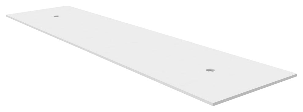 Morden Minimalist Thinner Vanity Countertop, 72"