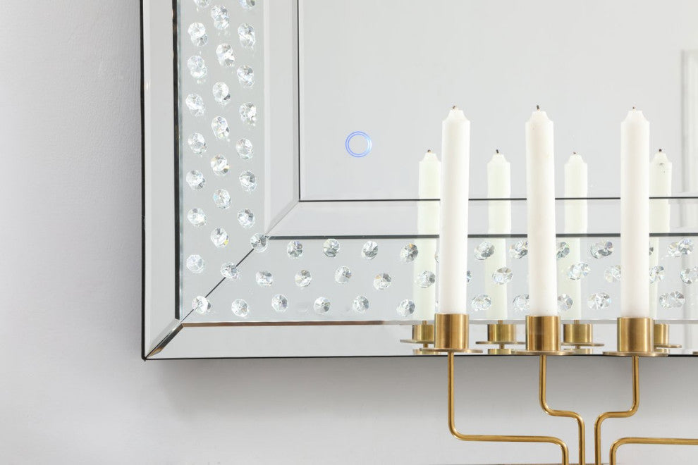 Rudy 32"x72" LED Crystal Mirror