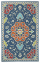 Capel Biltmore Burgos Dk. Blue 3291_450 Hand Tufted Rugs - 5' X 8' Rectangle
