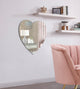 Heart Collection Heart Shaped Contemporary Mirror