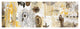 "Decadent Garden III" Digital Paper Print by Joan Elan Davis, 62"x24"