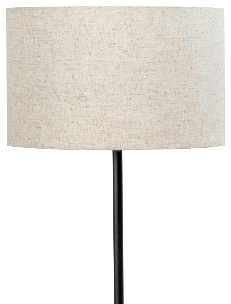Nuloom 60" Marble/Iron Modern Tray Floor Lamp