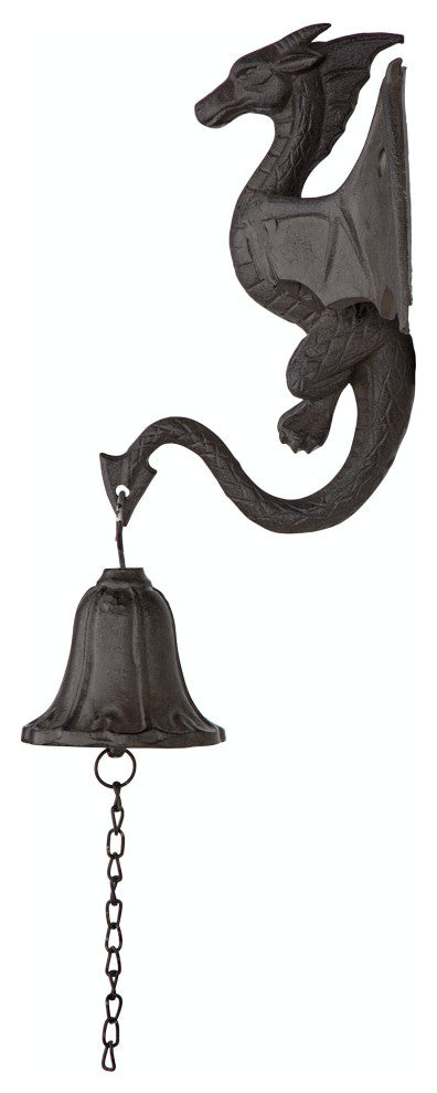 Design Toscano Cast Iron Dragon Doorbell