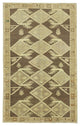 Rug N Carpet - Hand-knotted Turkish 5' 3'' x 8' 4'' Distressed Wool Rug