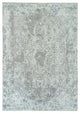 Chrome Zoroastrian Hand Knotted Wool and Silk Oversized Rug, 12'1"x17'10"
