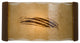 Storm Wall Sconce, Butternut and Caramel, Bulb Type: E12