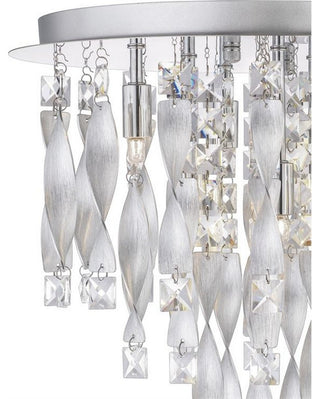Quoizel PCTK1616C Six Light Flush Mount, Polished Chrome Finish