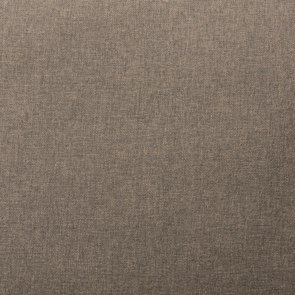 Jennifer Mid-Century Transitional Grey Woven Rope Mahogany Accent Chair