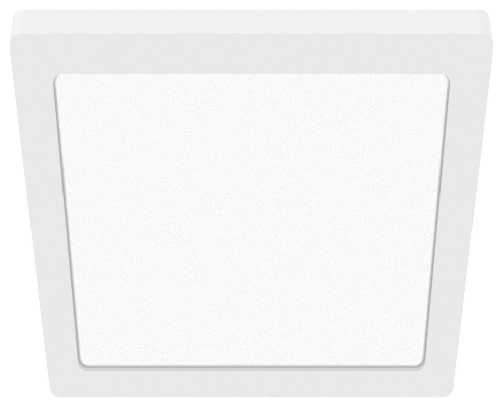 ModPLUS, l LED Square Flush Mount, White Finish