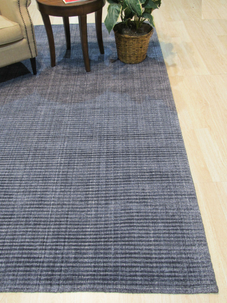Blue Transitional Rug Blue Transitional Solid Legend Area Rug
