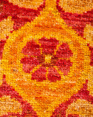 Hand-Knotted Area Rug, 8'1"x10'2", Gold