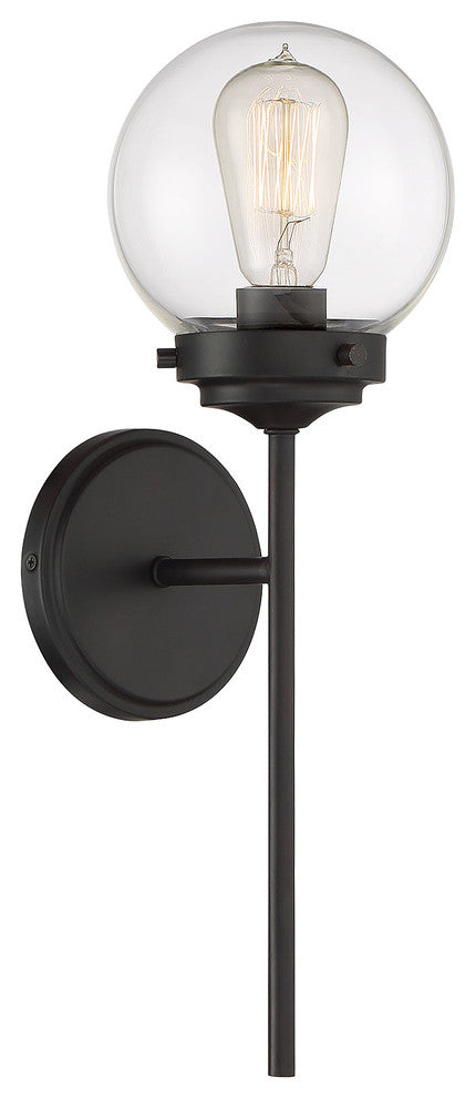 1-Light Wall Sconce, Oil Rubbed Bronze