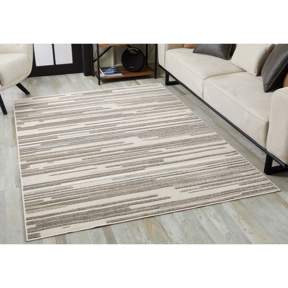 KAS Calla 6924 Grey Denni Area Rug, 5'3" x 7'