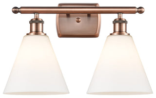 Innovations 516-2W-AC-GBC-81 2 Light Bath Vanity Light, Antique Copper