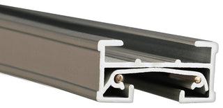 8' Track, 2 Endcaps, Brushed Nickel