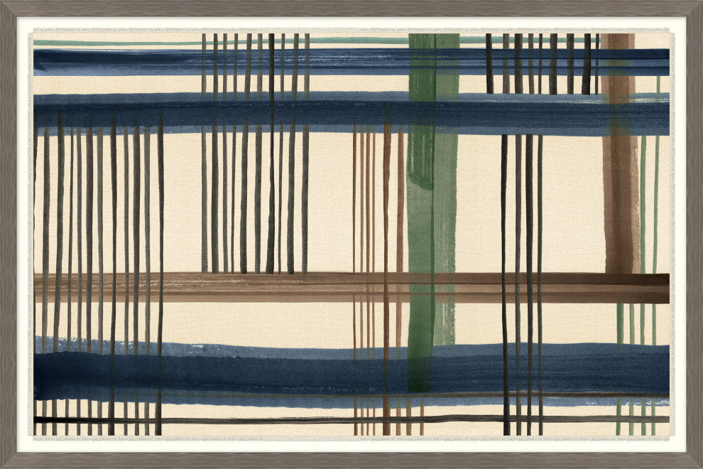 Plaid Tapestry 2, Giclee Reproduction Artwork