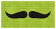 "Mustache: Upswept" Digital Paper Print by BG.Studio, 26"x14"