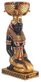 29" Classic Ancient Egyptian Goddess Home Decor Kneeling Urn Statue Sculpture