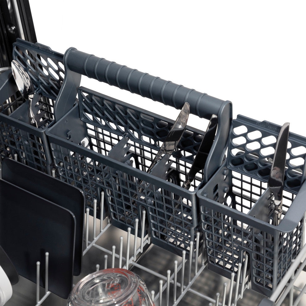 ZLINE 24 In. Autograph Edition Tall Tub Dishwasher, DWMTZ-BLM-24-CB