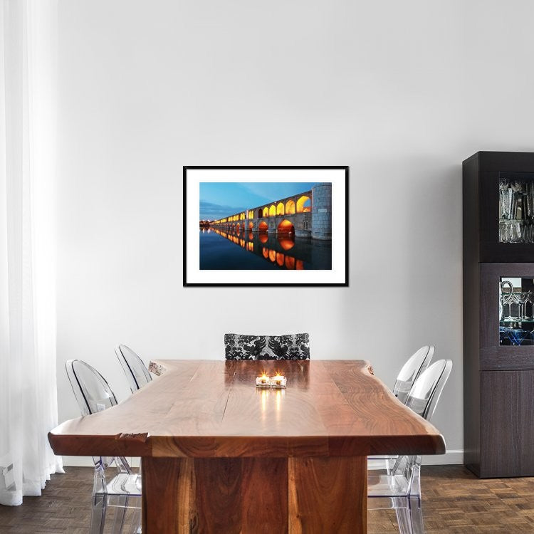 "33 Pol" Framed Digital Print by Mohammadreza Momeni, 38"x28"