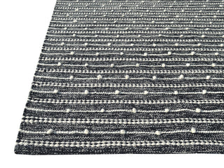 Oak Modern Area Rug, Ivory/Charcoal, 8'x10'