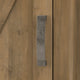 kathy ireland Cottage Grove 60" L Shaped Desk, Drawer & Cabinet, Reclaimed Pine